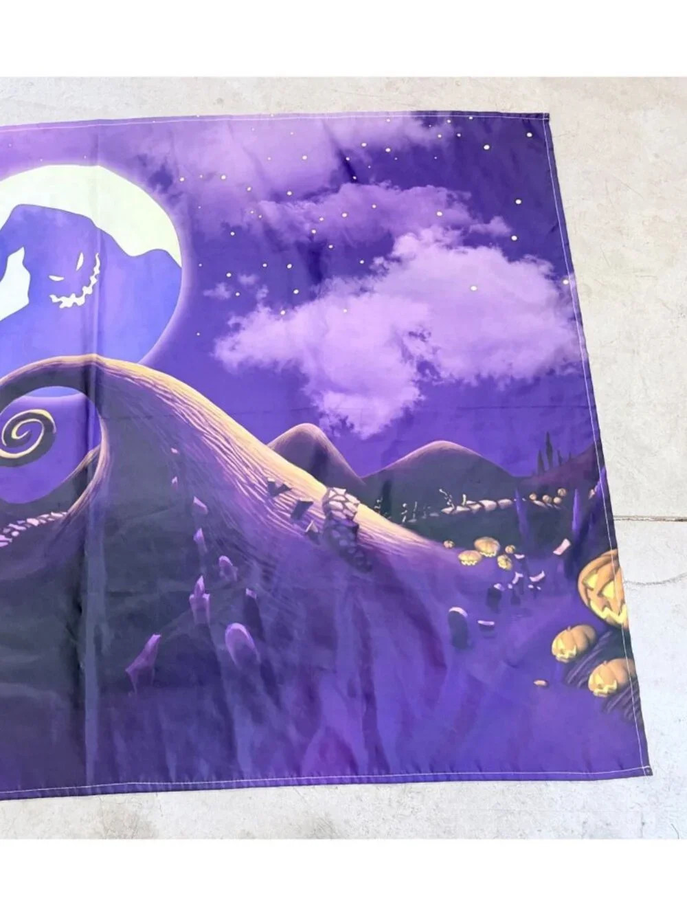 The Nightmare Before Christmas Tapestry Wall Hanging Oogie Boogie Halloween 56
